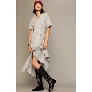 Anthropologie Black Ankle Boots